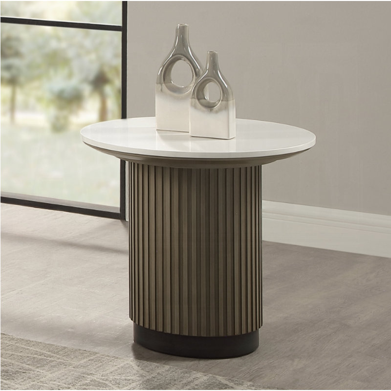 Table de bout Bozman avec plateau d'ingénierie