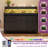 Brazoban Wood Acrylic Accent Cabinet with 6-Drawers and Colorful LED Light-825351651