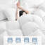 Édredon en duvet toutes saisons avec housse 100% coton, insert de couette très grand californien-116596431