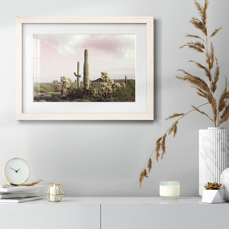 " Organ Pipe Cactus National Monument ", White, 26" H x 38" W