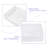 24"X16" White Ceramic Rectangular Vessel Bathroom Sink