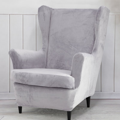 T-Cushion Wingback Slipcover