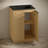 St. Tropez 24" Freestanding Bathroom Vanity In Green Oak With 3-Hole Centerset Sink Top-108958685-108958686-108958692