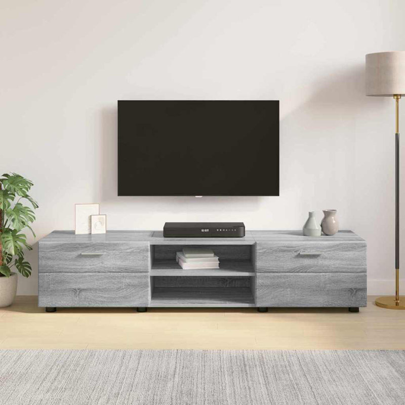 Unfinished TV Stand for TVs up to 65", Grey Sonoma
