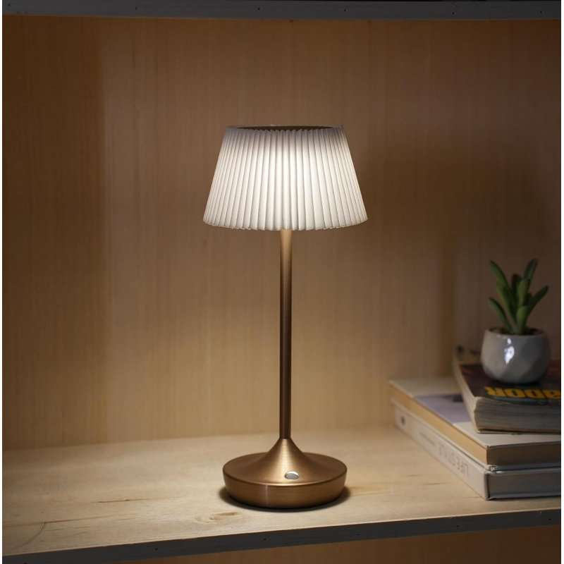 Rechargeable Cordless LED Table Lamp With Stepless Dimming, 3-Colour Temperature, Touch Control, Waterproof & Portable Design For Indoor And Outdoor Use