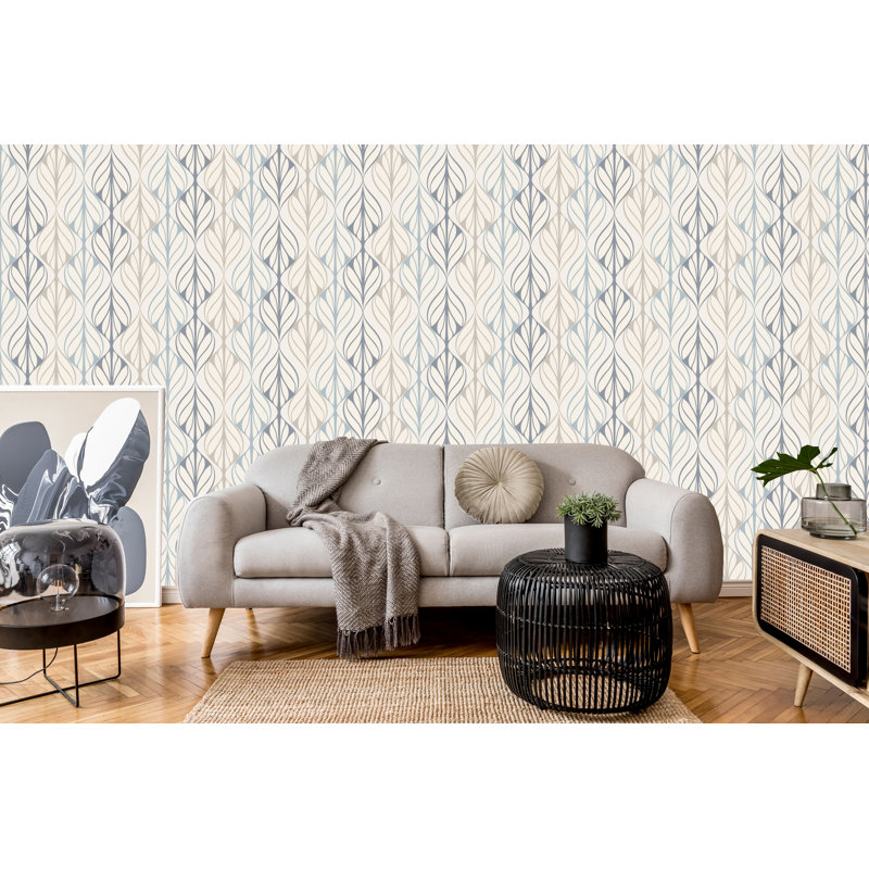 Rouleau de papier peint adhésif lisse 10 pi x 24 po