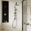 Système de douche complet avec valve brute