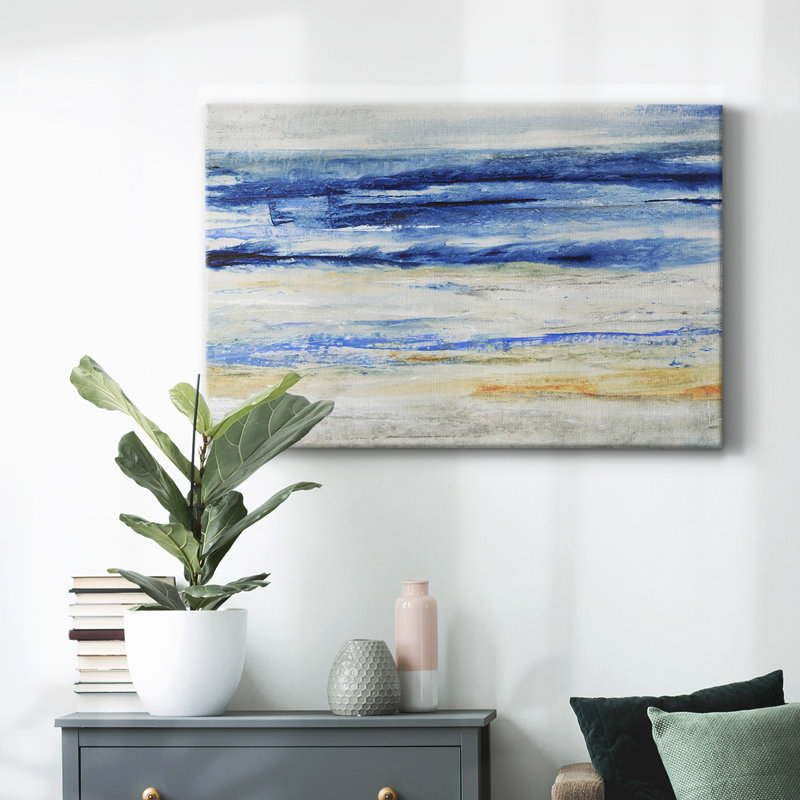 Toile tendue Choppy Seas II-Gallery, H 12 po x l 18 po