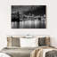 Impression sur toile Brooklyn Bridge At Night-1726097008