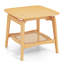 Table d'appoint en bambou Boho