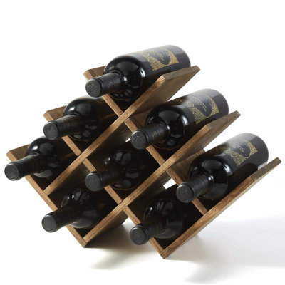 Annecliffe Wine Bottle Rack Brown