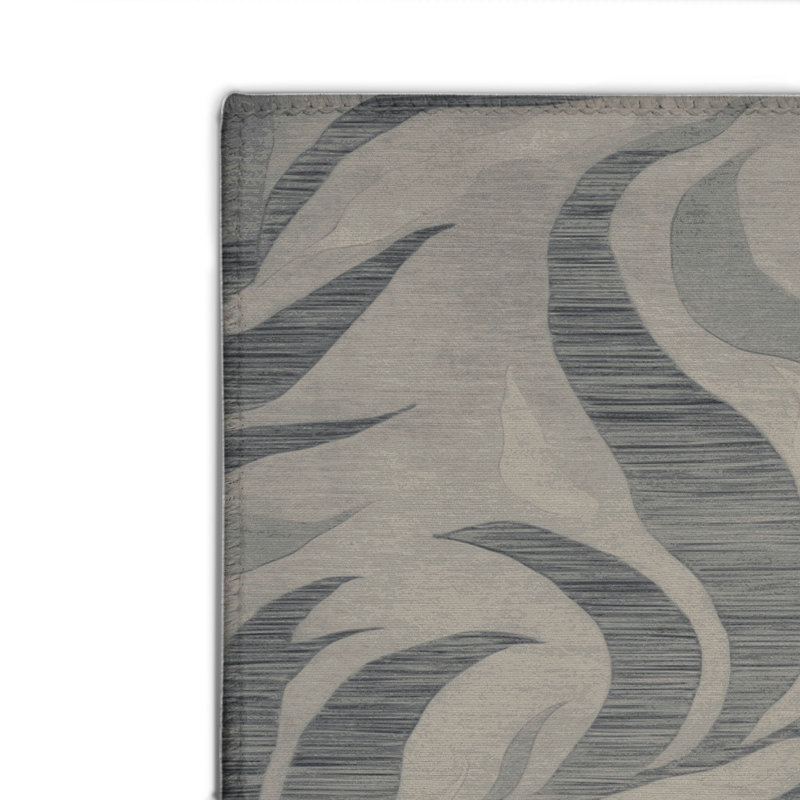 Tapis intérieur et extérieur gris Nature, Rectangulaire 2 pi x 3 pi