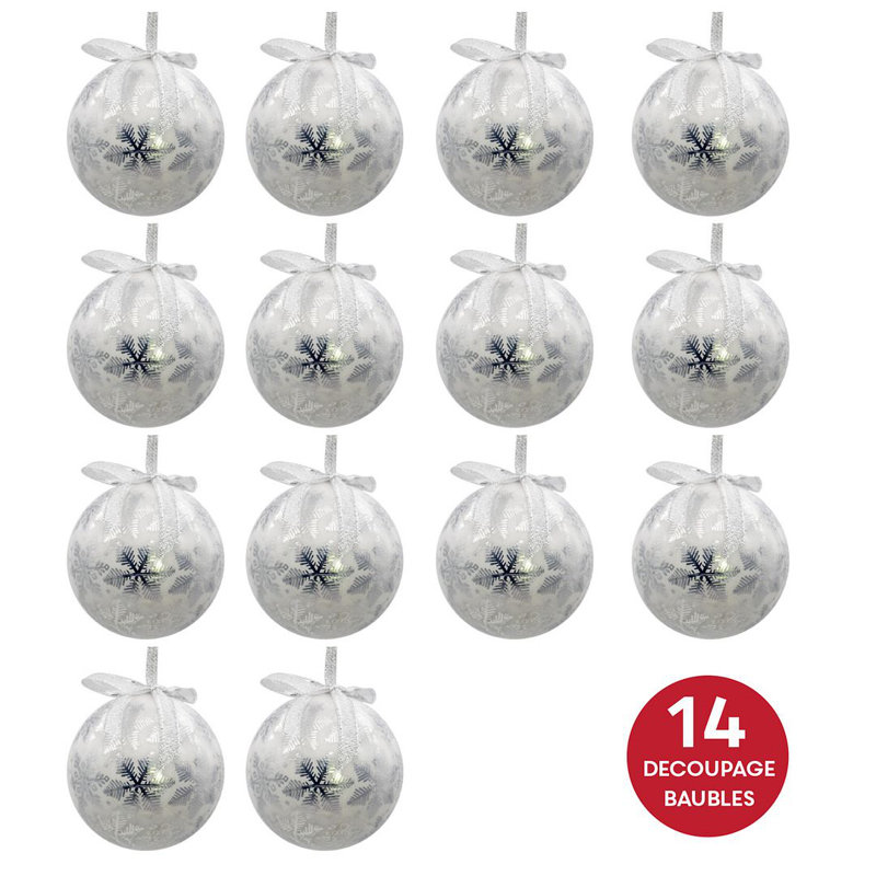 7.5cm Solid Colour Shatterproof Bauble