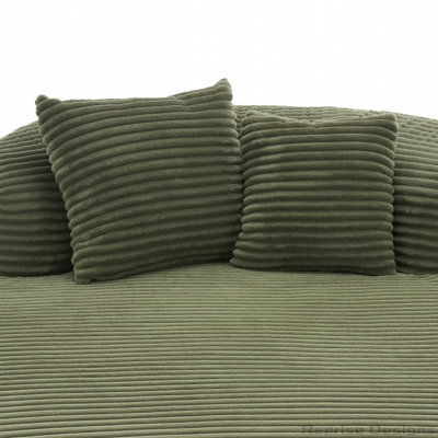Modern Chaise Lounge Sofa Chair with Two Pillows