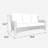 LayinSun Wicker Outdoor Patio Sofa-176202543-176202514