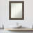 Norberta Solid Wood Rectangle Wall Mirror-20394216
