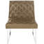 Méridienne en velours capitonné de 63,5 cm de largeur Tahmina-1556285551
