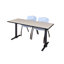 Neyland Cain T-Base Training Table and 2 Stacking Chairs-32520322-32520323-32520329
