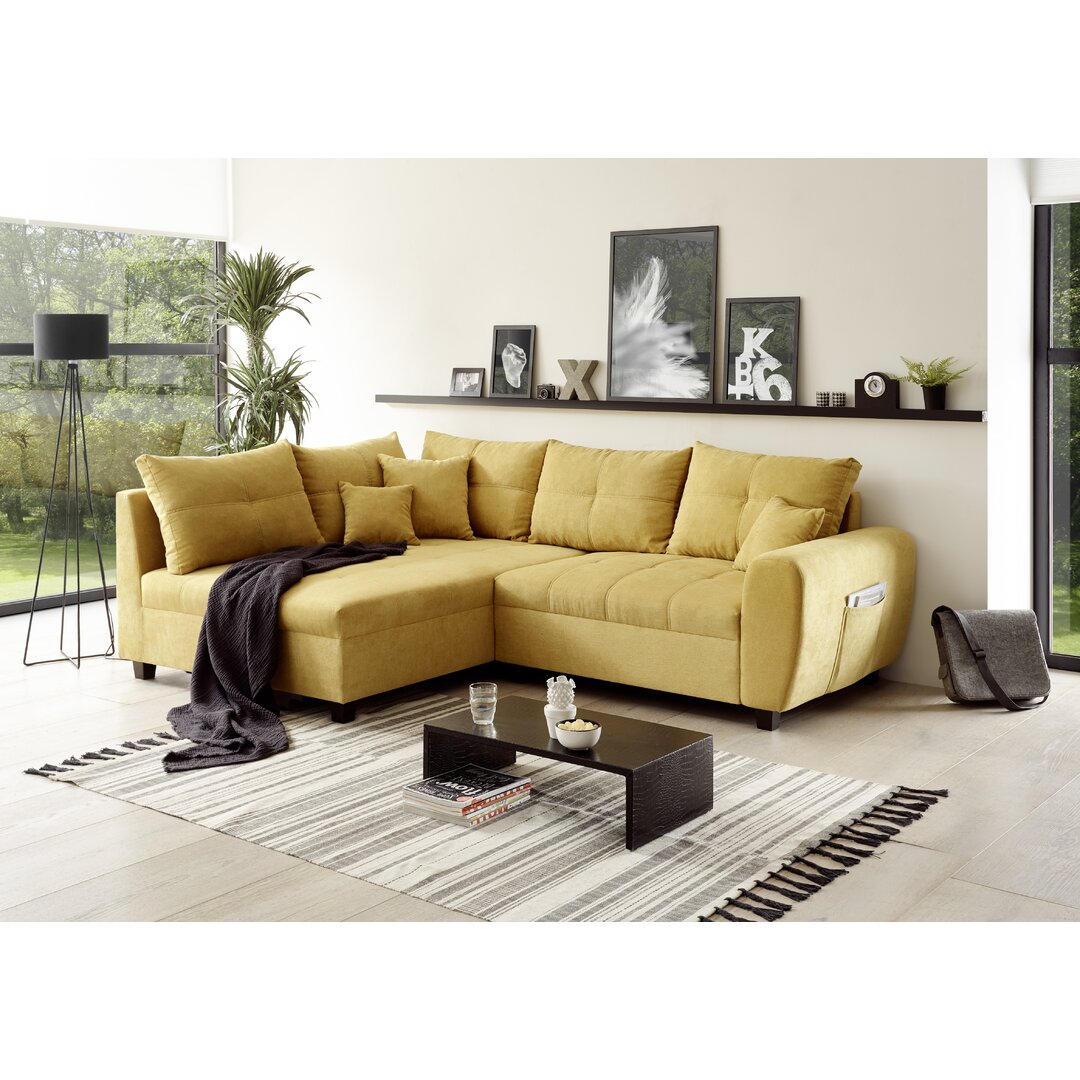 Ecksofa Anzleigh mit Bettfunktion