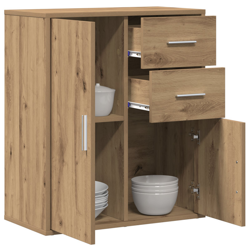 60cm Sideboard, Artisan Oak