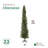 Latitude Run® Rotating Tree Stand Base w/Stanley Skinny Pencil Christmas Tree