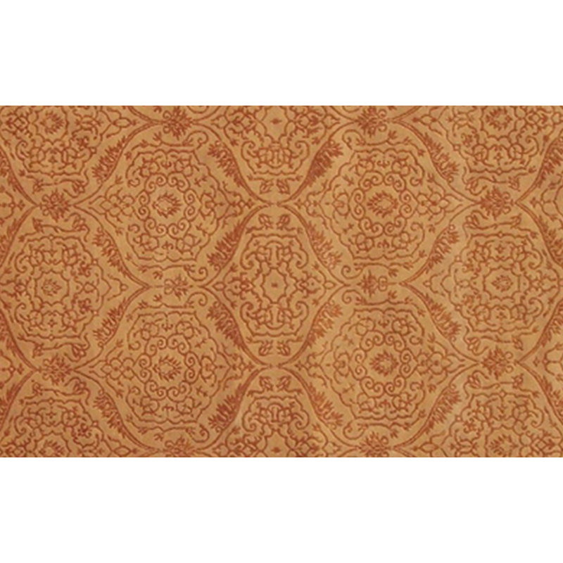 Tapis noué la beige 9 pi x 12 pi en laine à la main one-of-kind Wilton