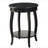 Black End Table with 1-Drawer