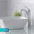Thin Ceramics White Porcelain Square Vessel Bathroom Sink