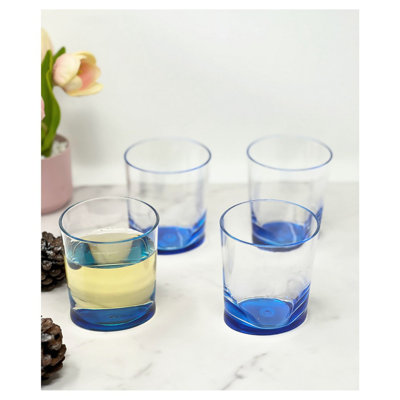 Oval Halo Acrylic Glasses Drinking