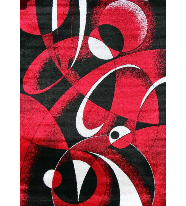Tapis rouge de la Tobis intérieur/extérieur, 4' x 5'
