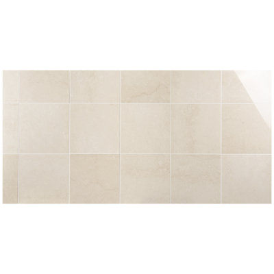 Botticino Extra Light 18x18 Honed Marble Tile