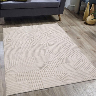 Tapis à poils longs doux et moelleux