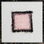 Pink Grid Print by Robert Robinson