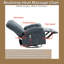 Fauteuil inclinable pivotant surdimensionné avec massage par vibration, chauffage lombaire et chargeur USB-1916564325