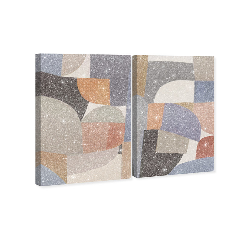 Muted Prelude Set Set by Oliver Gal, 30"H x 20"W, Gallery Wrapped