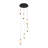 6-Light Cluster Dimmable LED Pendant