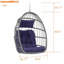 Fauteuil suspendu en rotin