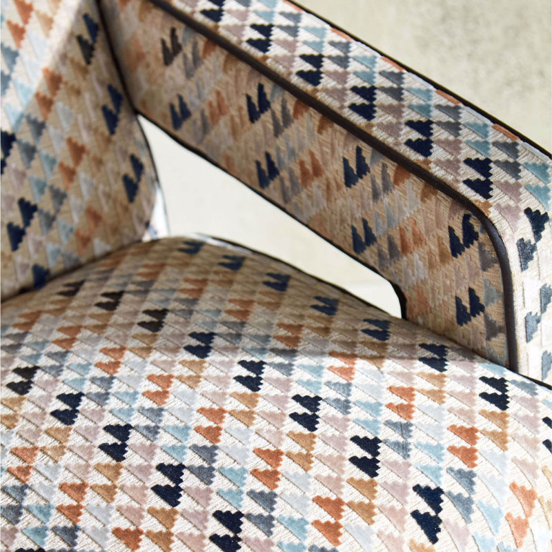 Reflect Vidi Fabric, Sky/Slate/Taupe