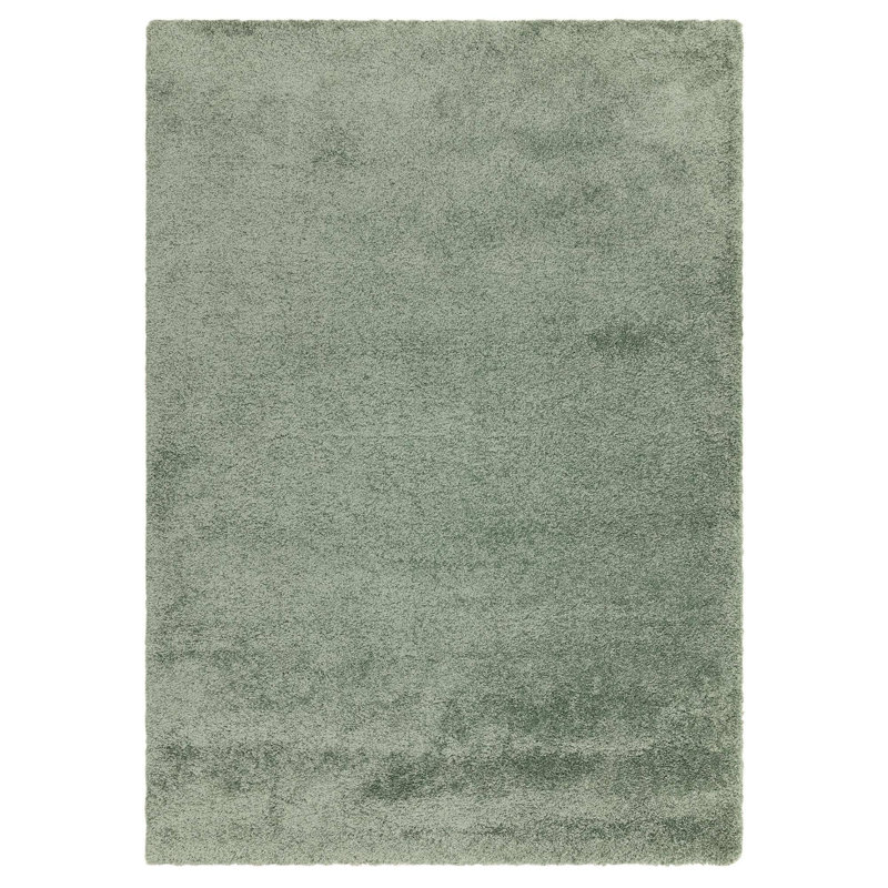 Taiwo Shaggy Sage Area Rug, Rectangle 160 x 230 cm