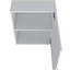 Armoire murale blanche 1 porte
