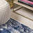 Rosalia Cottage Medallion Navy/Ivory Rug-2127369326