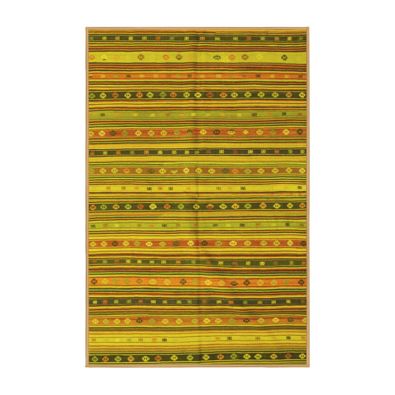 Landolfo Washable Southwestern Indoor Rug, Rectangle 2' x 4'
