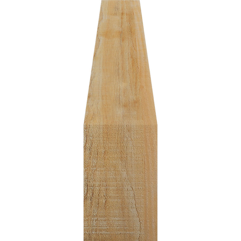 Attelle impériale du genou, Sapin de Douglas, Brute, H 18 po x l 4 po x P 18 po