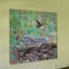 « blue forest » par tracy silva barbosa, reproduction d’art sur toile tendue-14261840