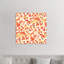«Abstract Petals Orange» par Ninola Design - reproduction d'art-53058004-53058005-53058012