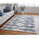 Tapis bohémien et éclectique en polyester Caide