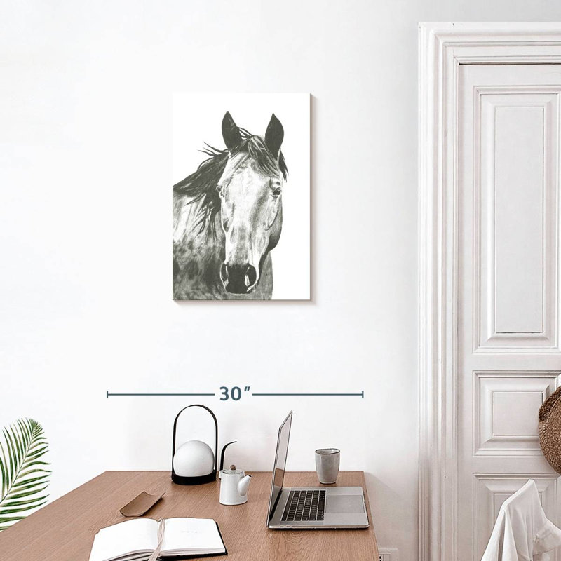 «Brampt Wildlife Snapshot Horse I», H 24 po x l 16 po
