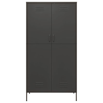 Branwell 2 Door Steel Wardrobe