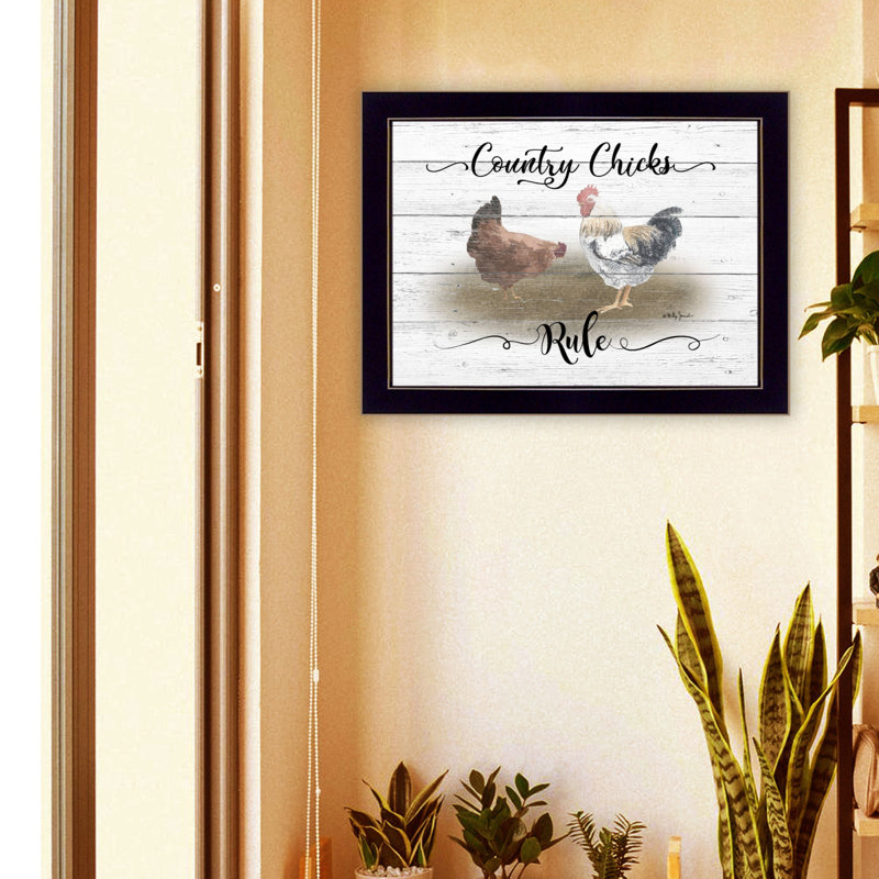 Art mural encadré de style champêtre Country Country, par Billy Jacobs