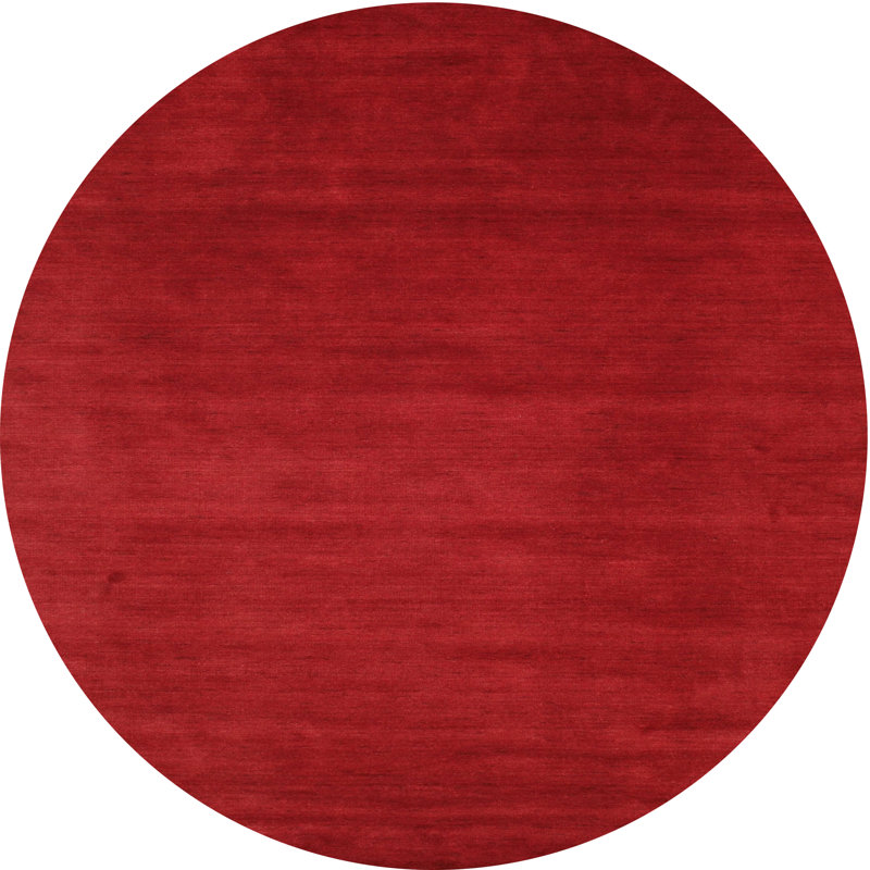 Tapis contemporain marron, Rond 4 pi